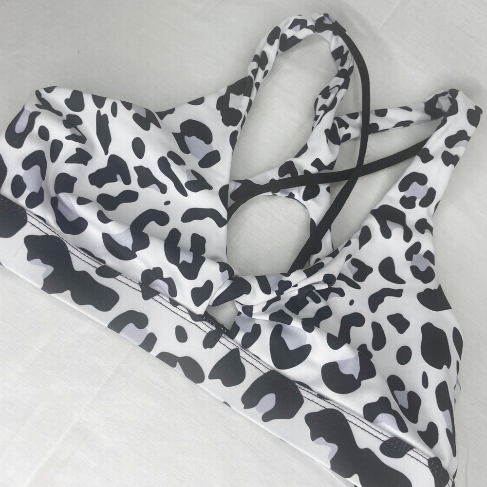 Shein Cheetah Sports Bra